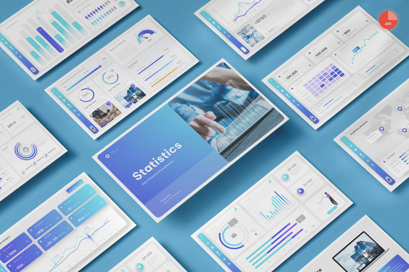 Data Statistics PowerPoint