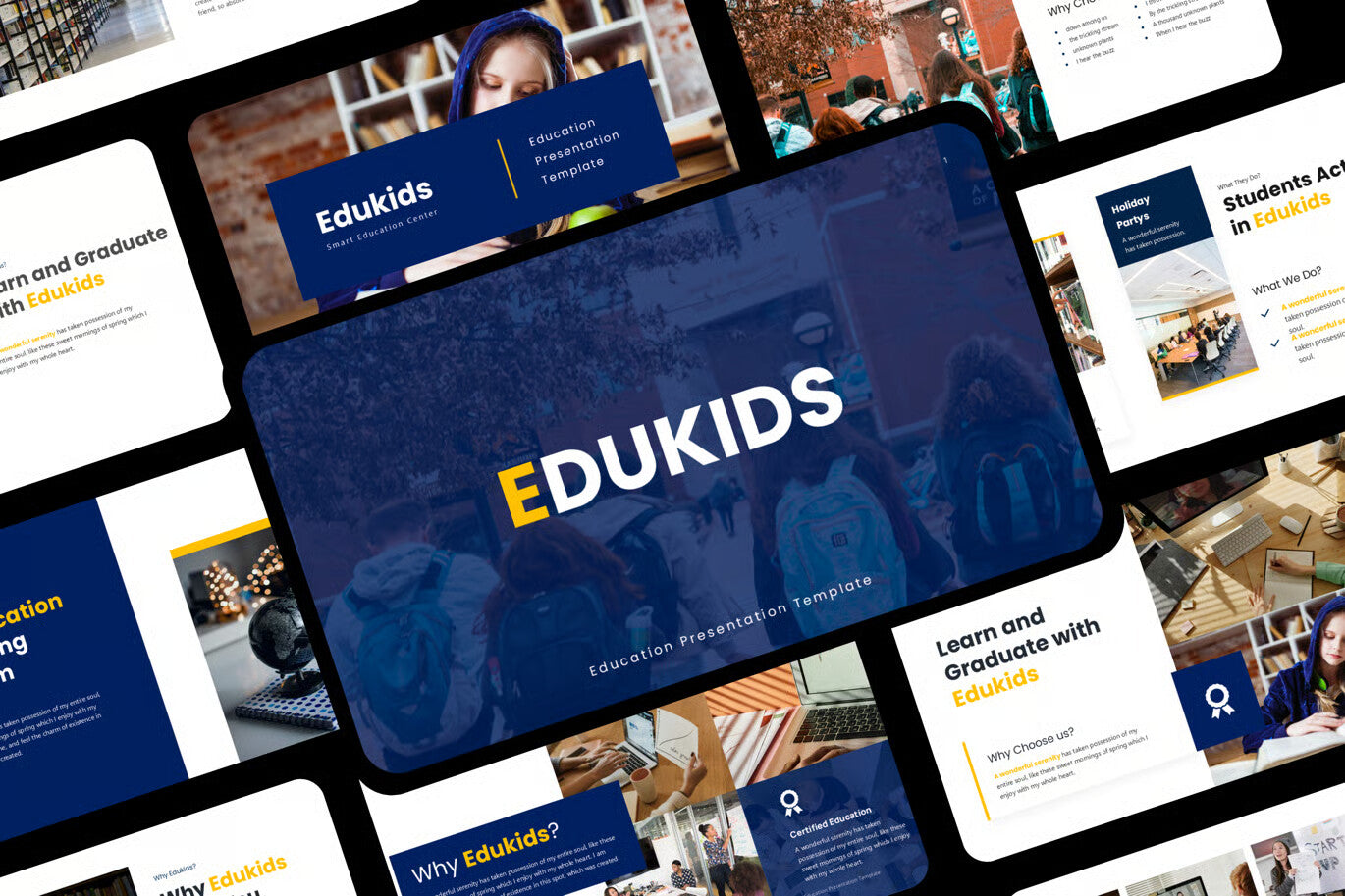 Education School Presentation Template