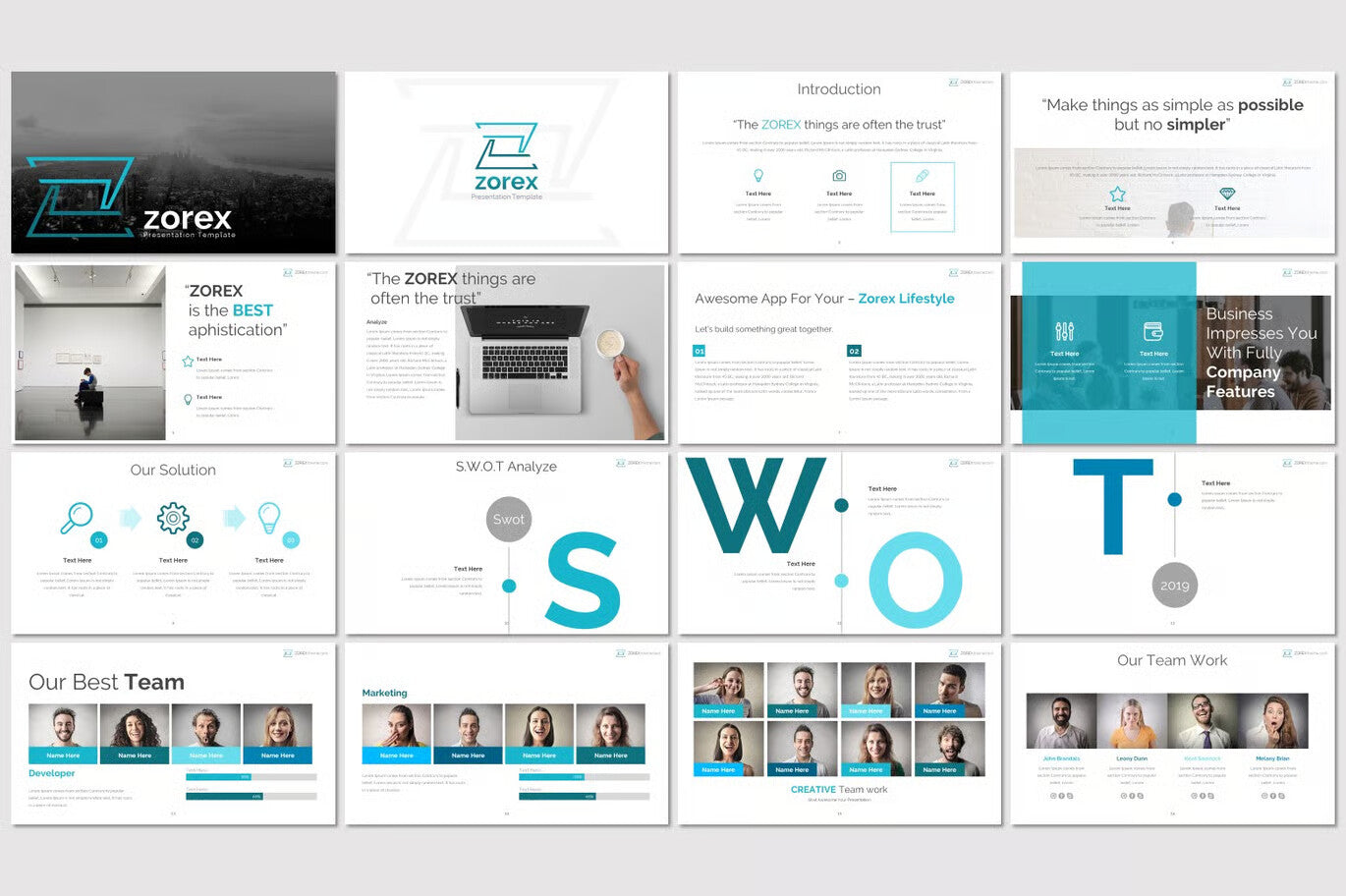 Zorex - Powerpoint Template