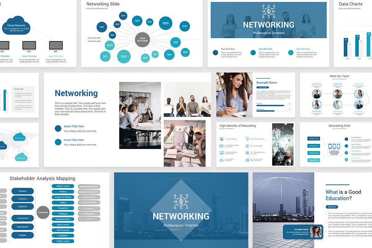 Networking PowerPoint Template