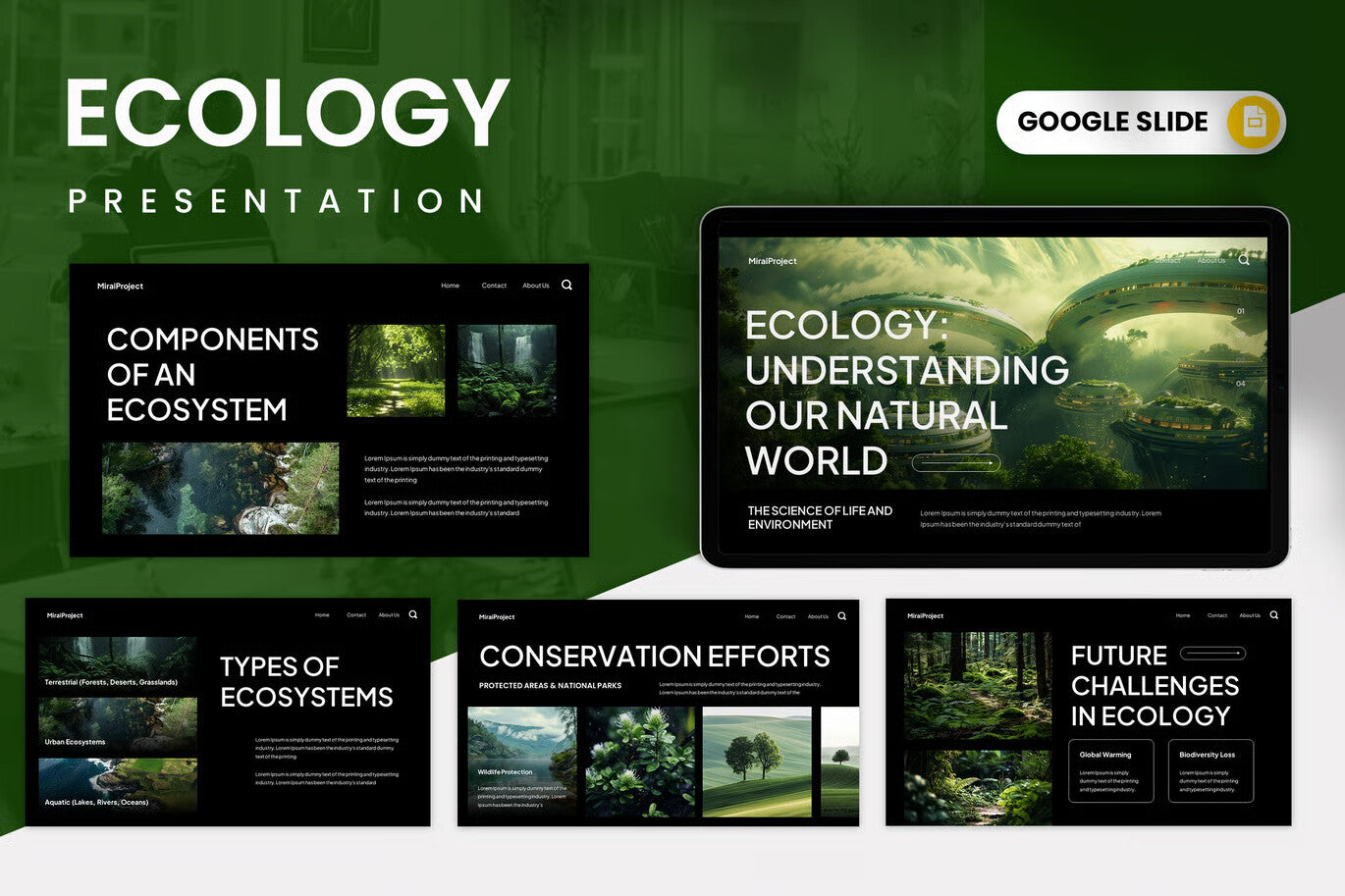 Ecology Study Google Slide