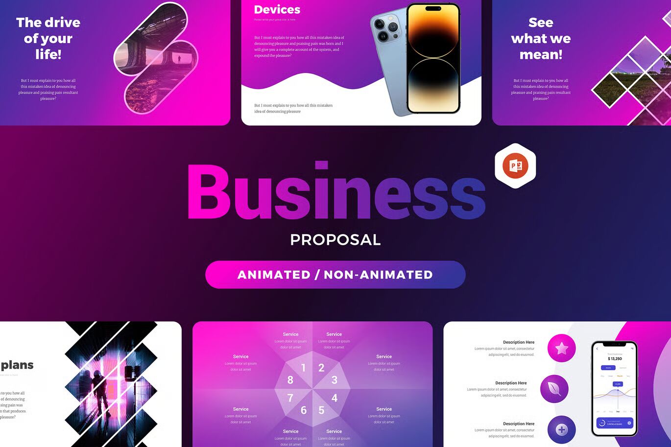 Business PPT Clean Animated Business Proposal