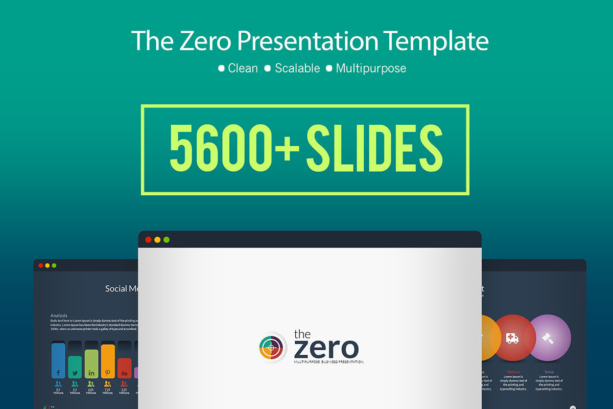 Business Infographic Presentation - PowerPoint template PowerPoint Template-5,600+ slides [28 template]