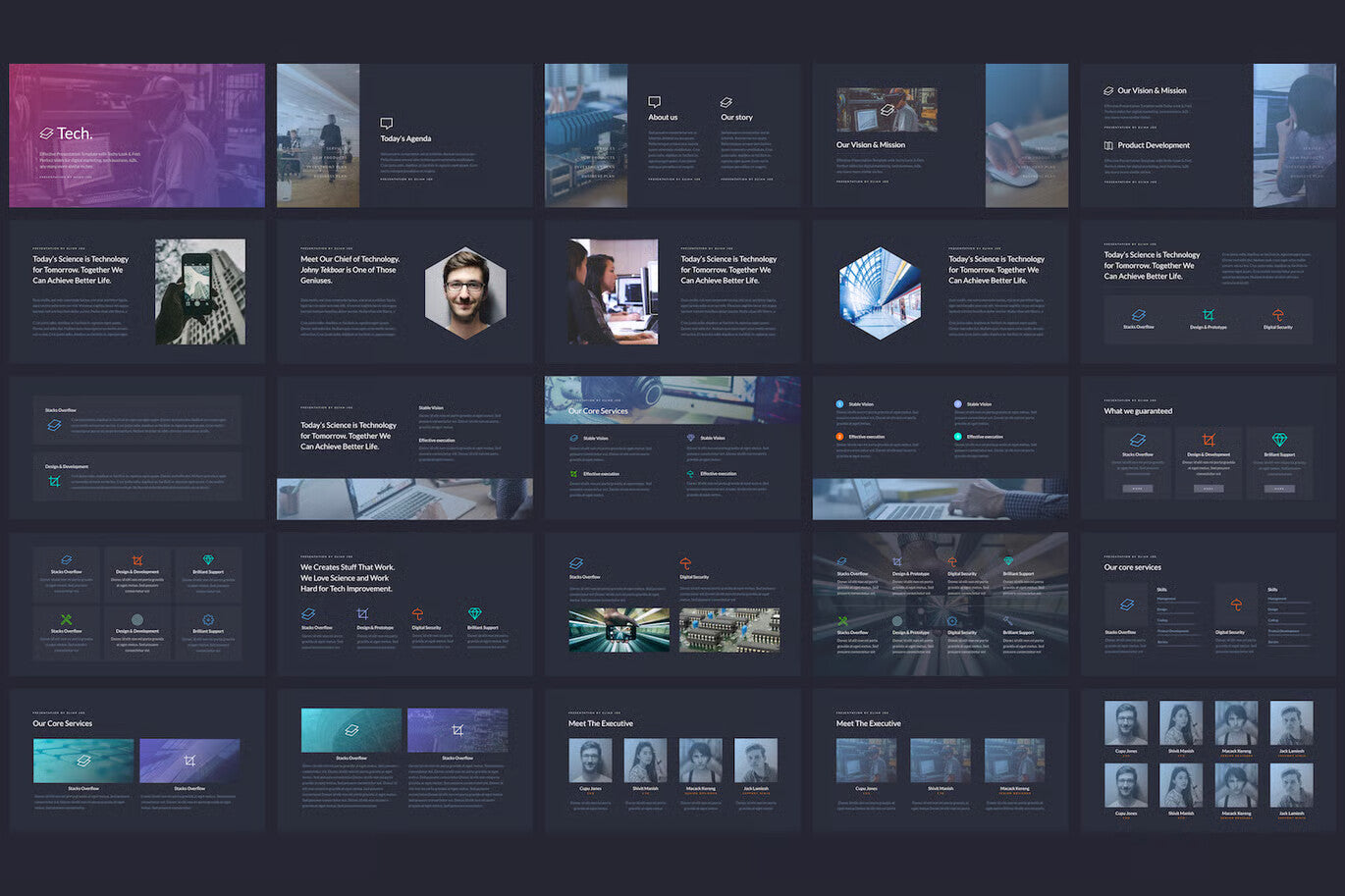 Tech - Powerpoint Template