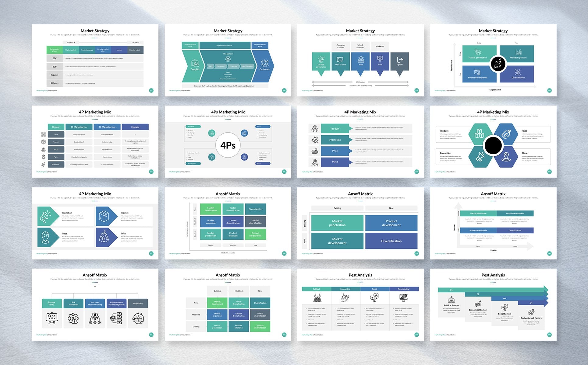 Marketing Plan PowerPoint_Presentation Template PowerPoint Template-225+&nbsp;Unique &amp; gorgeous layouts
