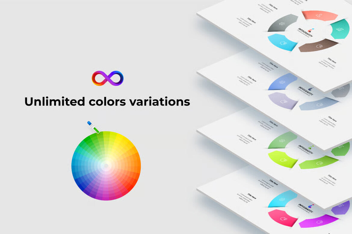 Animated PowerPoint Cycle Infographic Diagrams