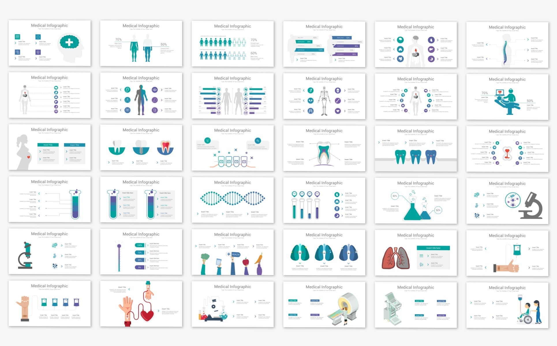 Medical PowerPoint template PowerPoint Template [130&nbsp;Multipurpose Slides, Clean &amp; Creative slides]