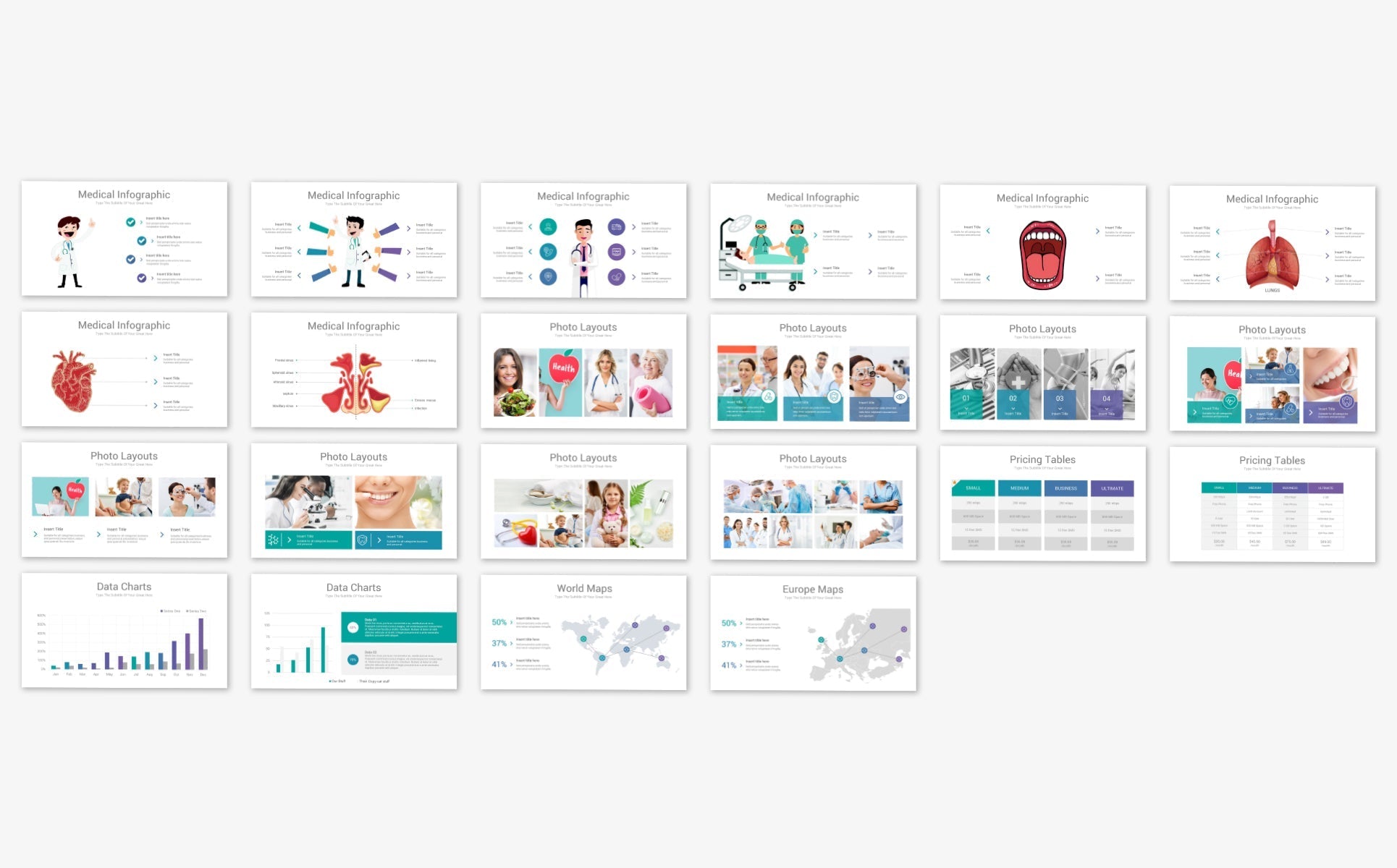 Medical PowerPoint template PowerPoint Template [130&nbsp;Multipurpose Slides, Clean &amp; Creative slides]