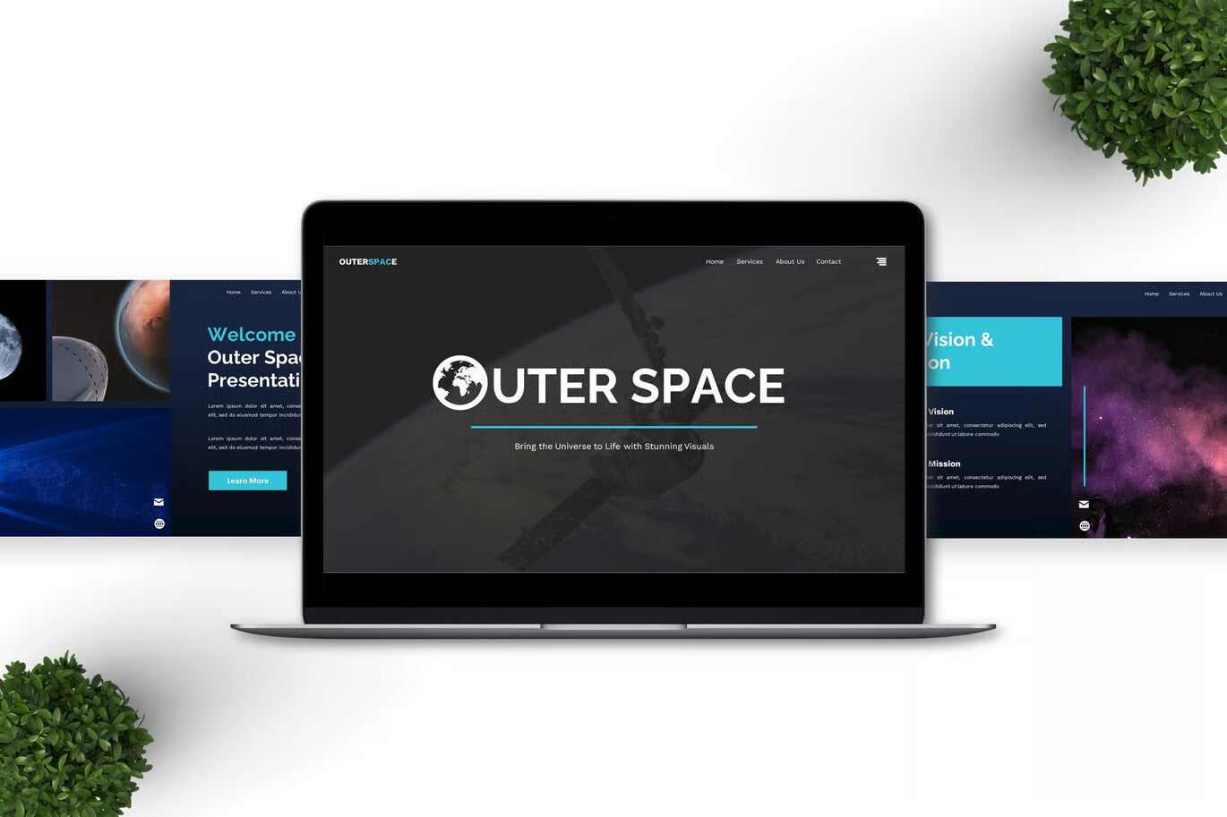 Outer Space - Space Google Slide Templates