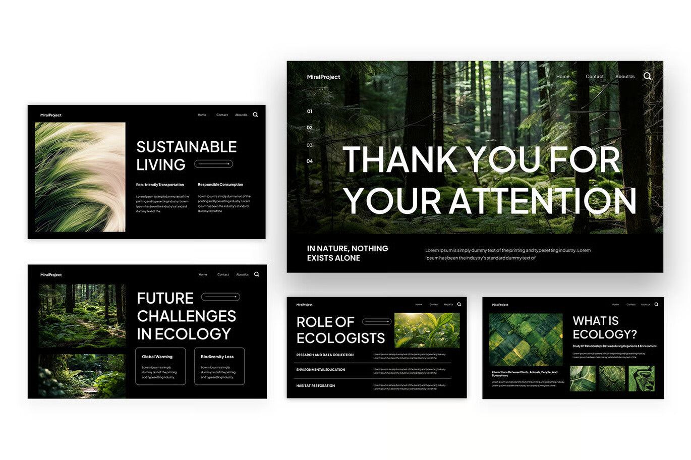 Ecology Study Google Slide