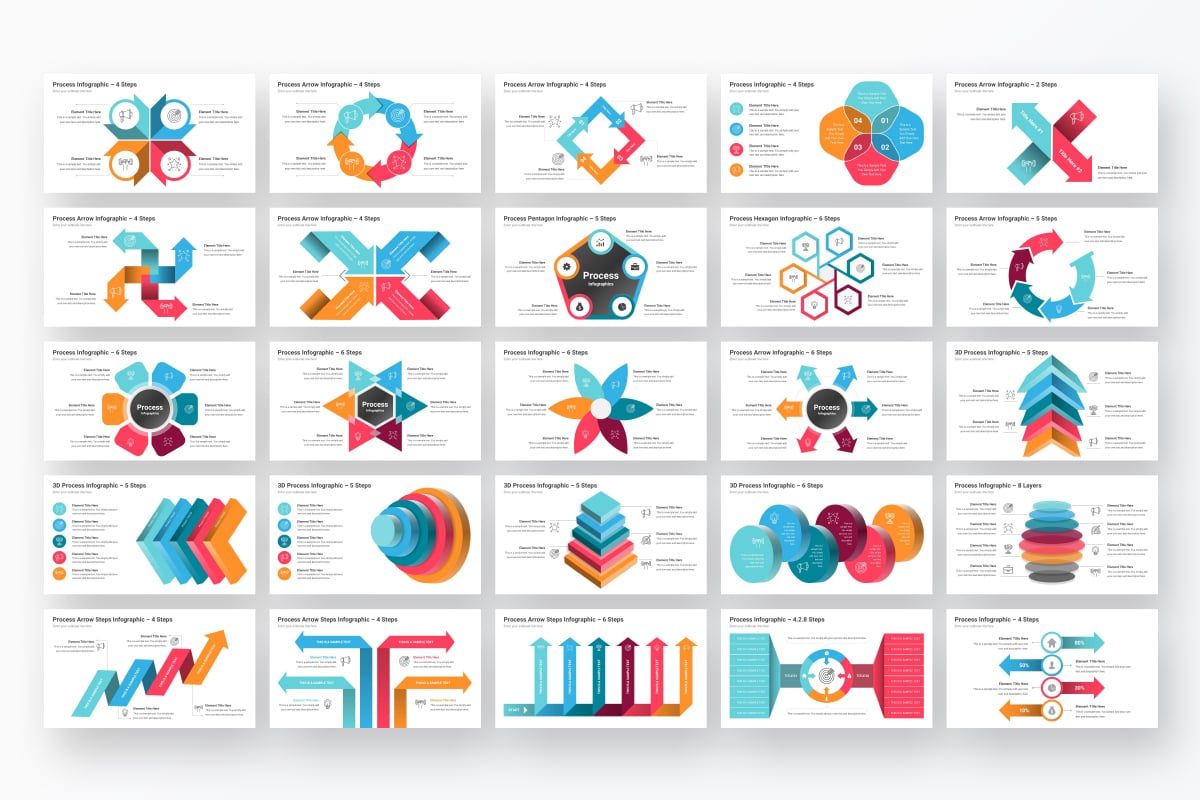 Process Infographics PowerPoint Template