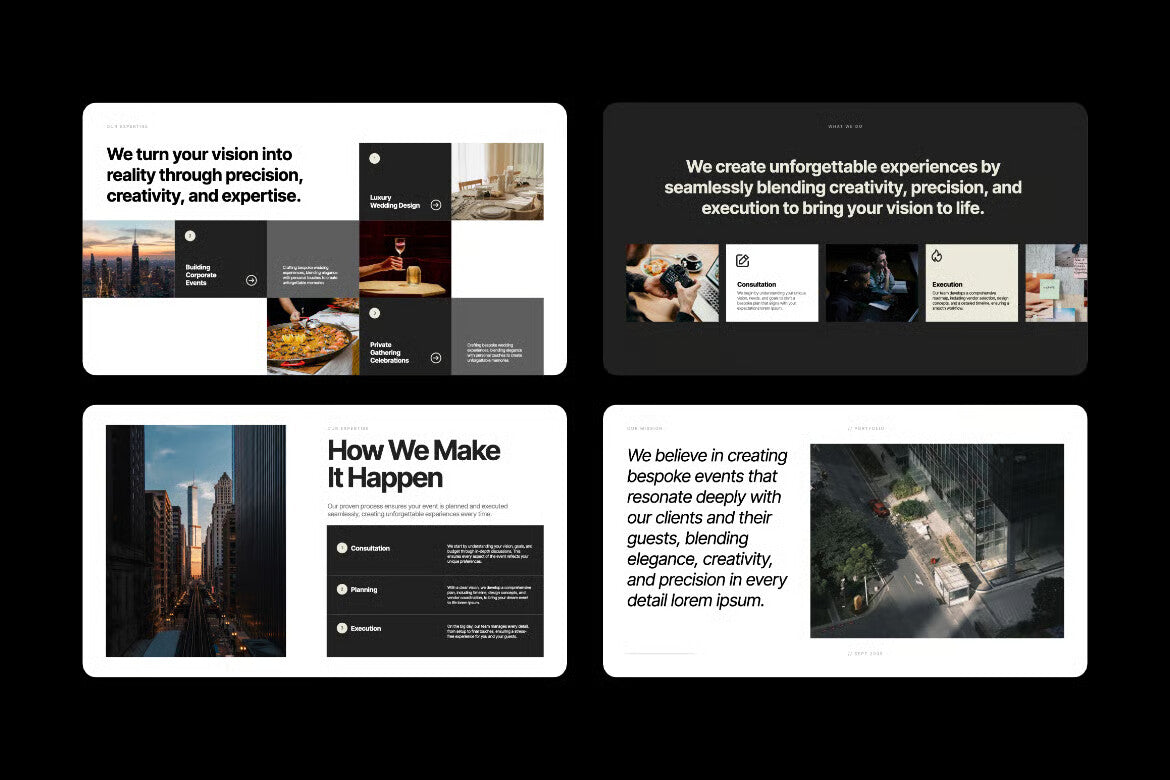 Alexandre Minimalist Portfolio Powerpoint