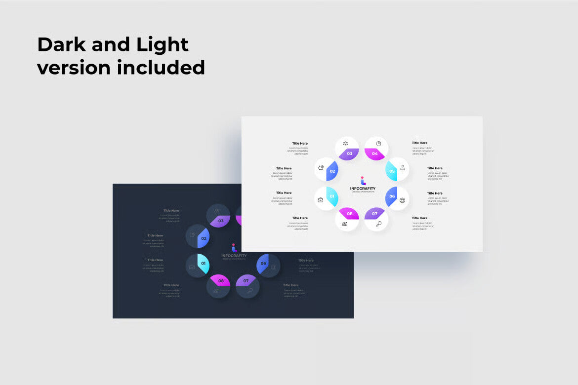Animated PowerPoint Cycle Infographic Diagrams