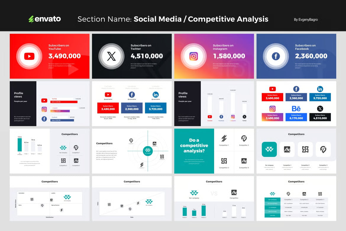 Company Creative Proposal Infographics