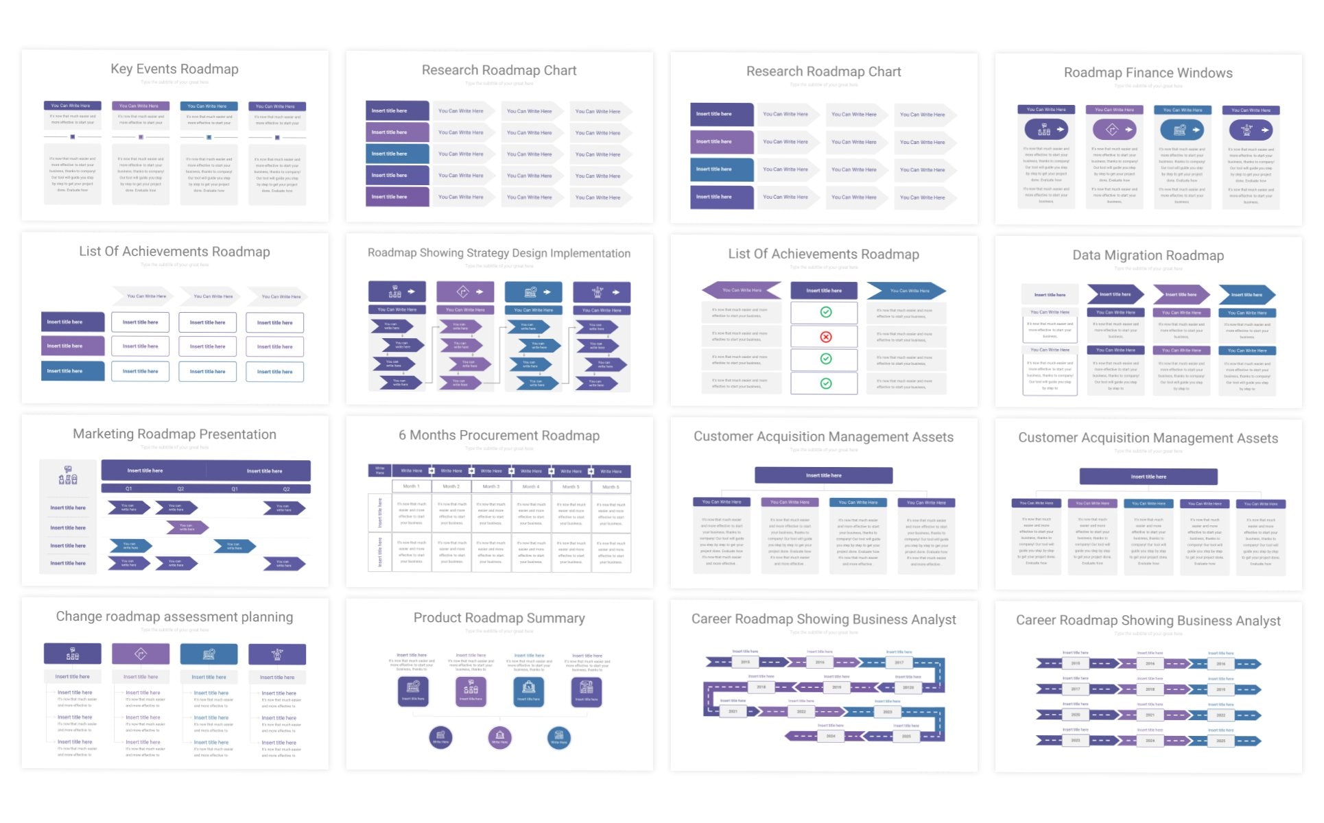 Product Roadmap PowerPoint template PowerPoint Template-40+ Unique Slides