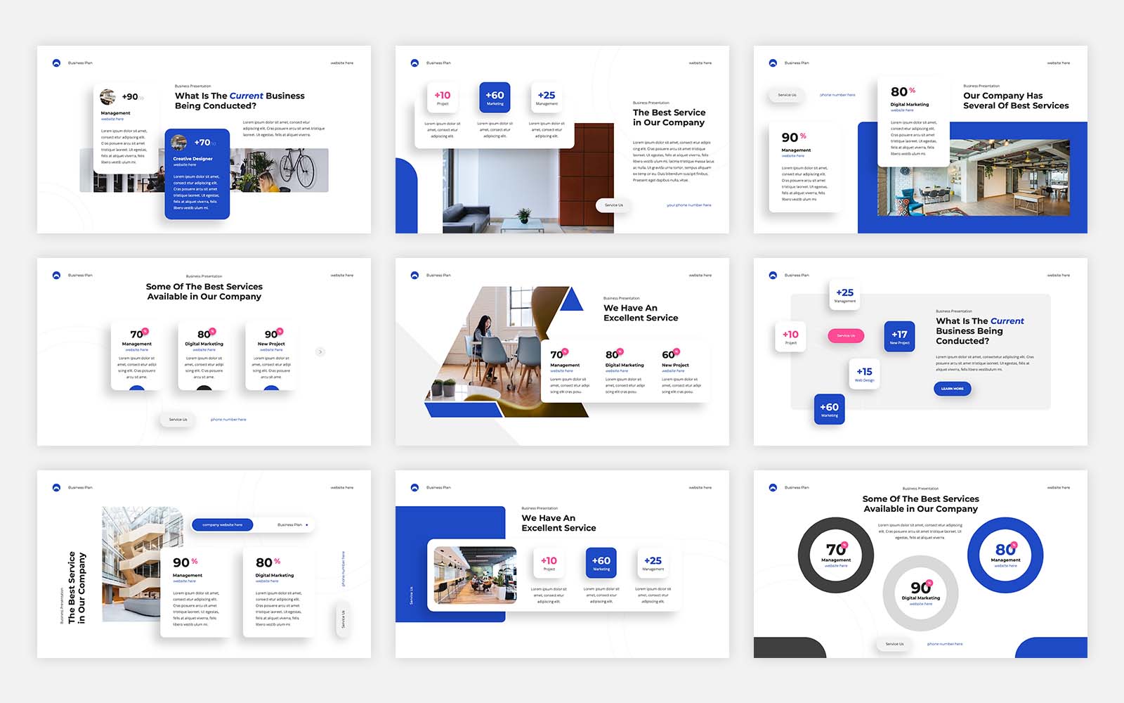 Business Plan - Professional Business PowerPoint PowerPoint Template [500 Total Slides]