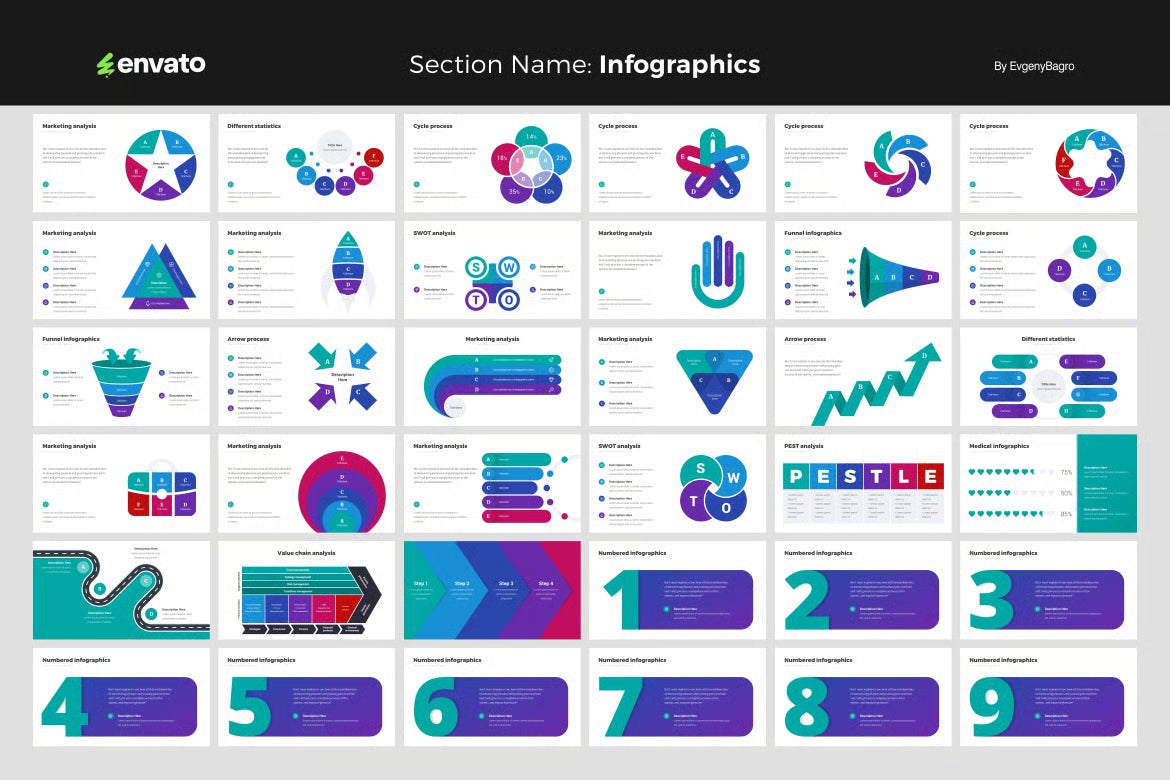 Company Creative Proposal Infographics