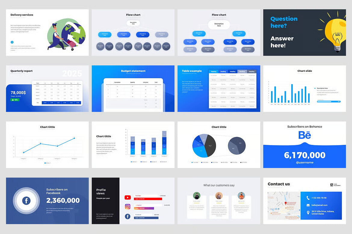 Corporate Reporting Infographics Proposal