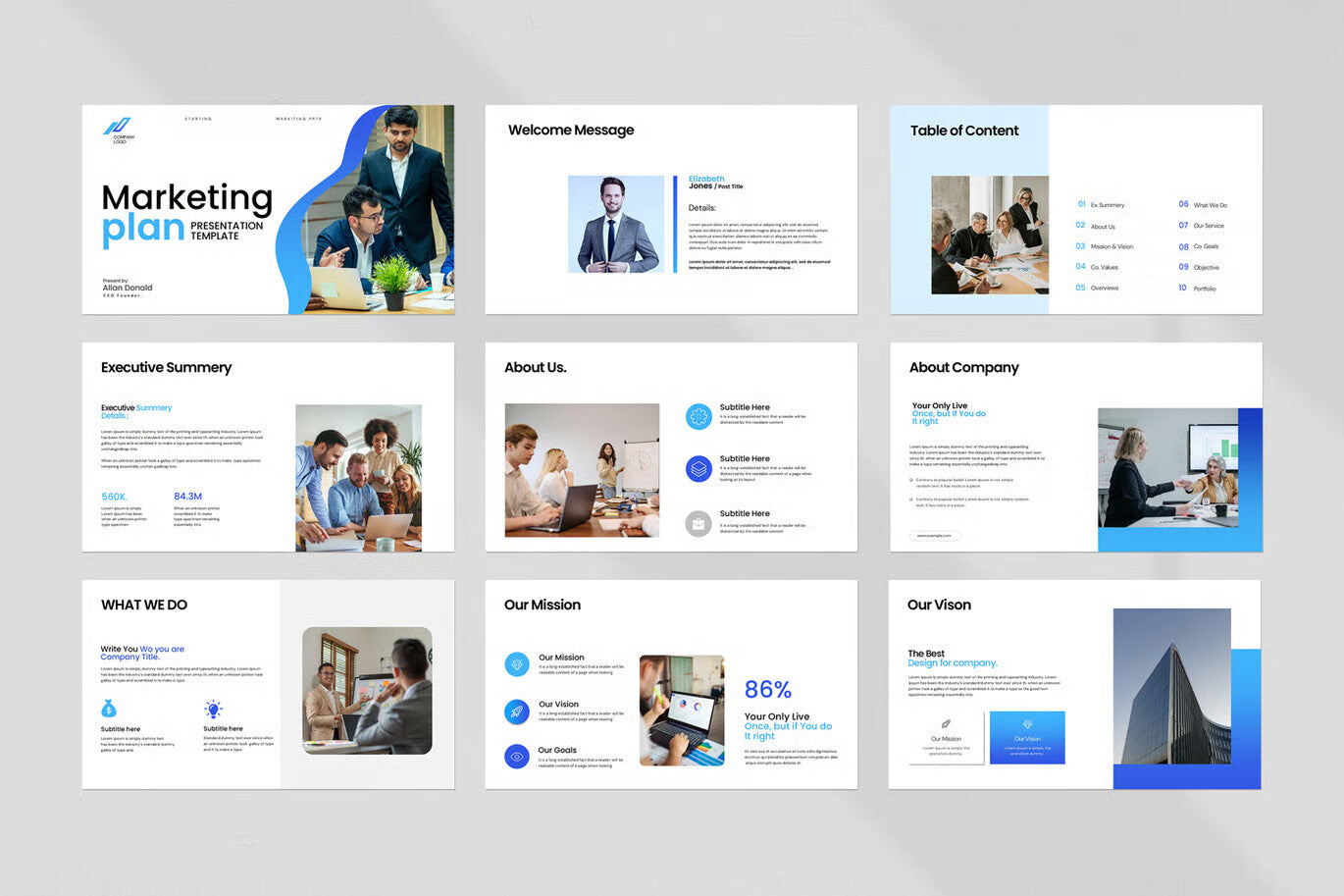 Strategic Marketing Plan Keynote