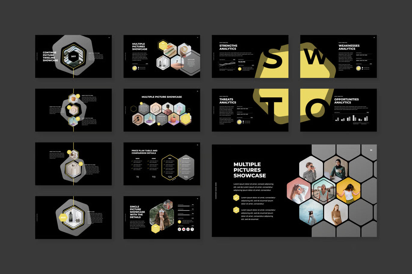 Hive Animated PowerPoint Template