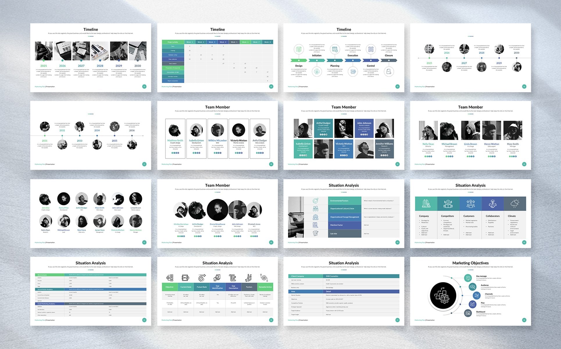 Marketing Plan PowerPoint_Presentation Template PowerPoint Template-225+&nbsp;Unique &amp; gorgeous layouts