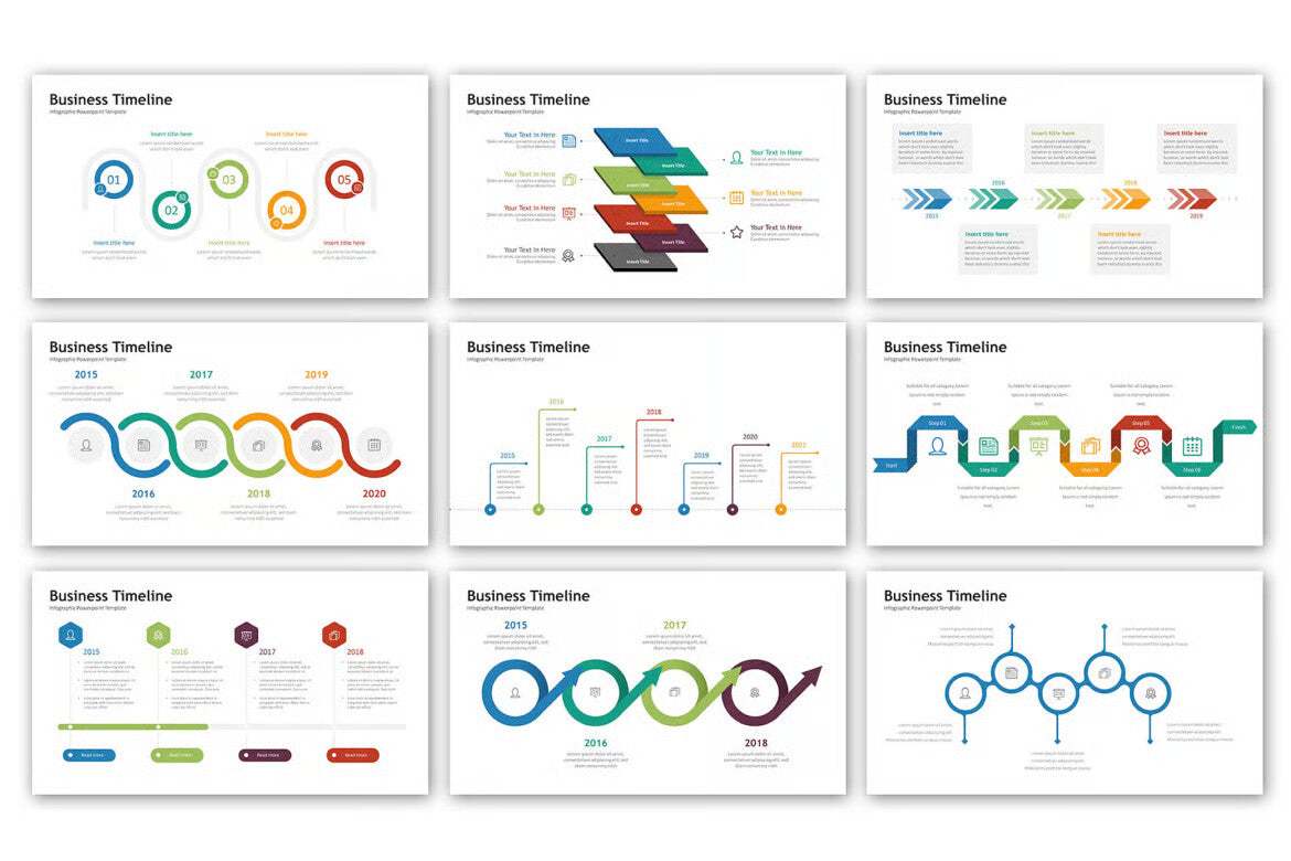 Timeline Infographic - Presentation Template