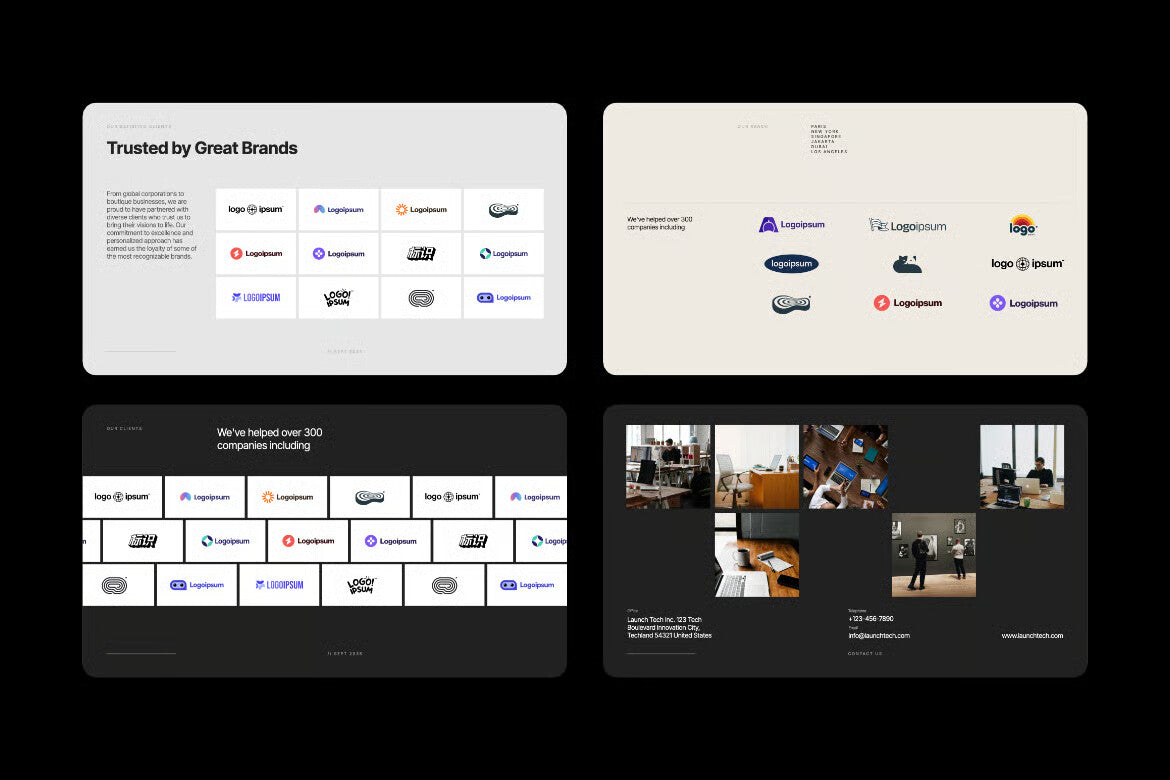Alexandre Minimalist Portfolio Powerpoint