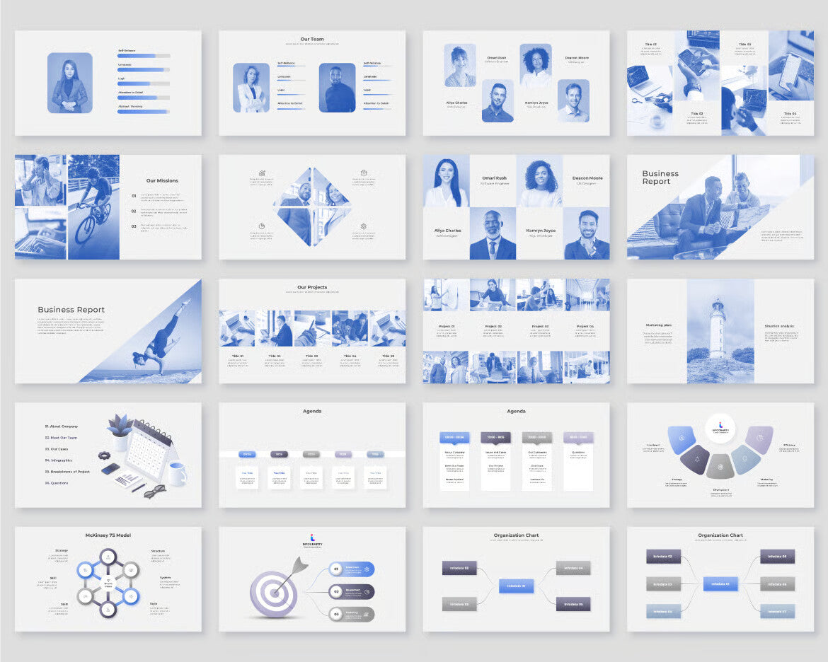Business Animated PowerPoint Template