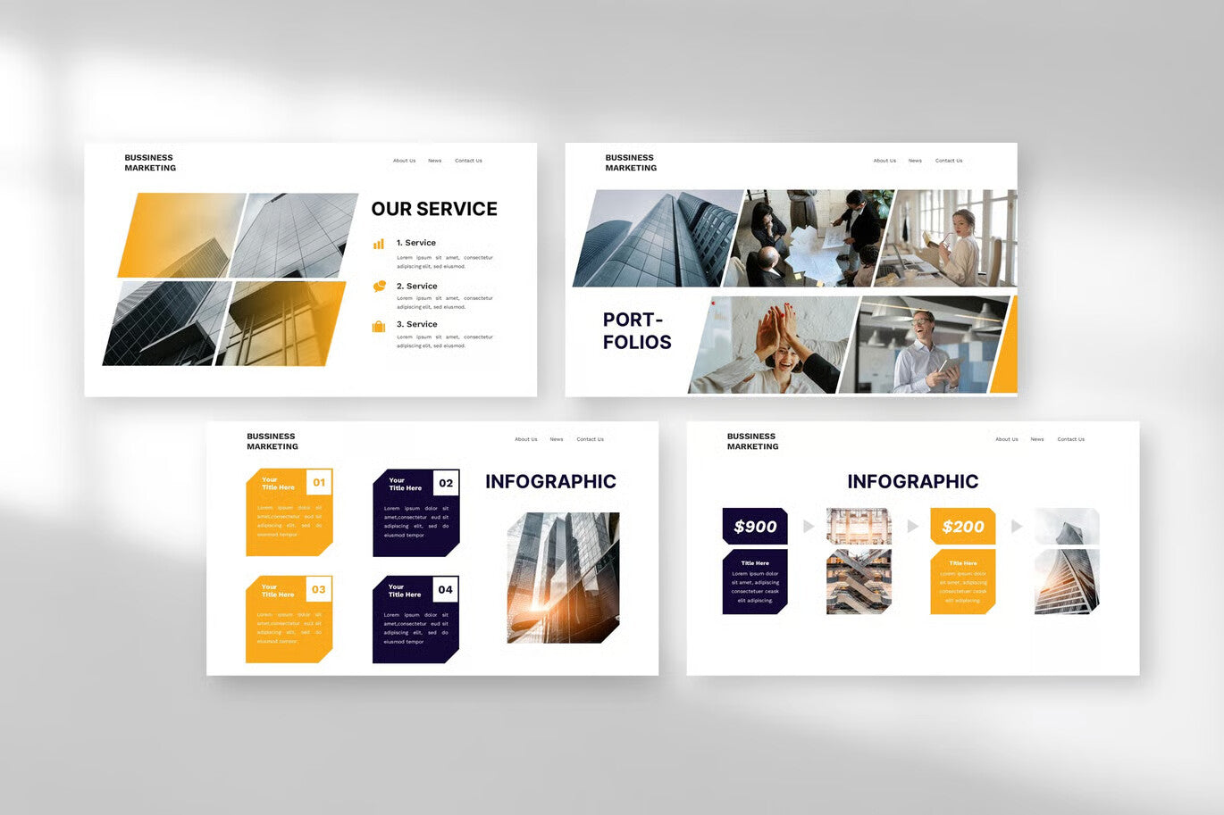 Business Marketing - Corporate Google Slide