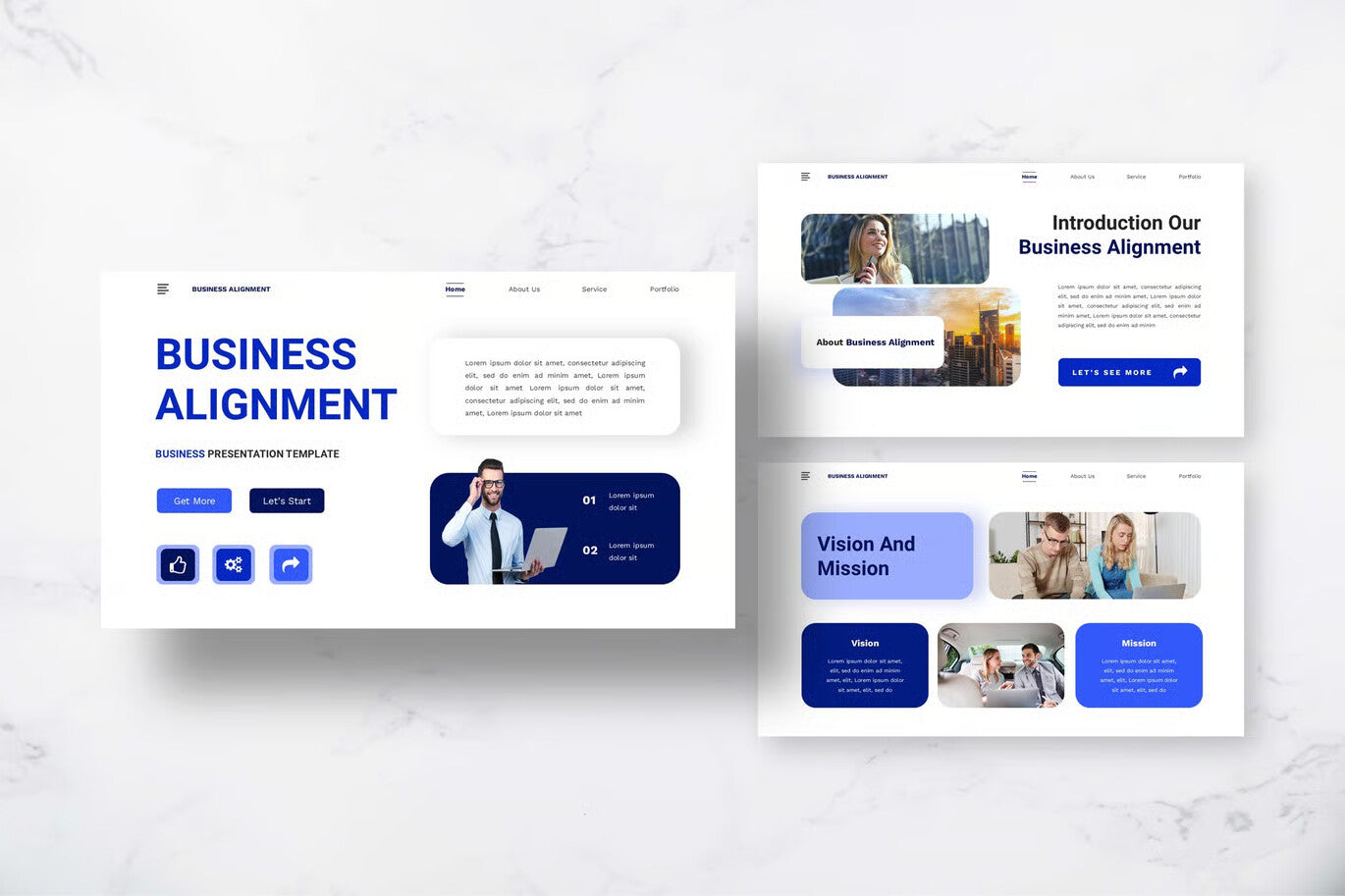 Business Alignment - Business Powerpoint Presentation