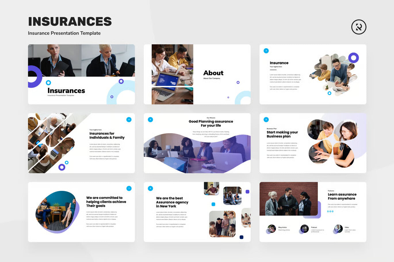 Insurances - Insurance Google Slides Presentation