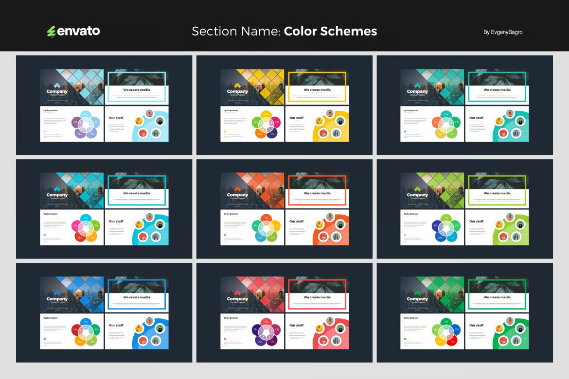 Company Creative Proposal Infographics