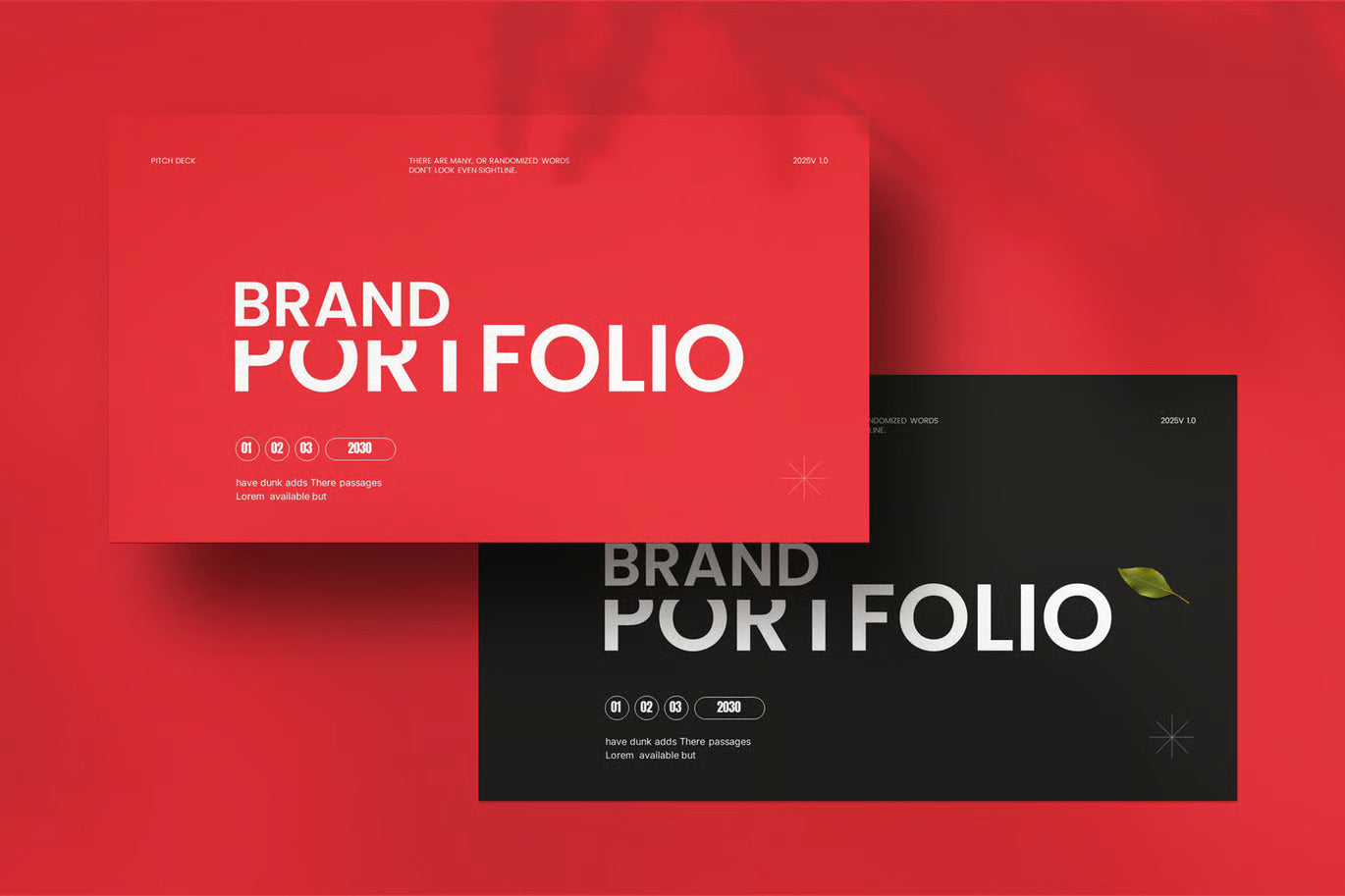 Brand Portfolio Presentation PowerPoint Template