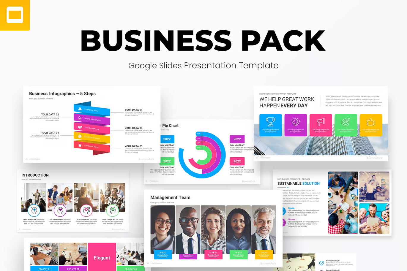 Complete Google Slides Templates in the Store – Ready-to-Use Designs