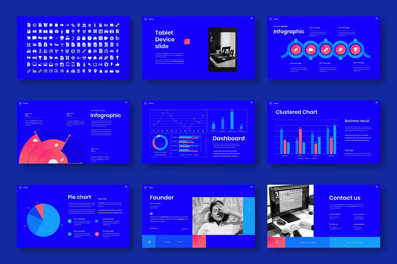 Nakira - Business Google Slide Template
