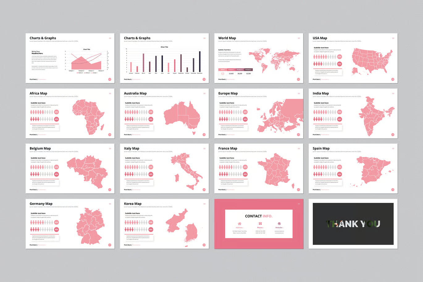 Pitch Deck PowerPoint Template-700 Slides