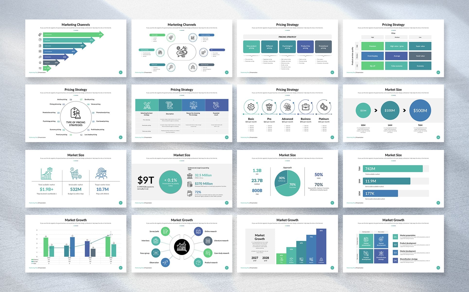 Marketing Plan PowerPoint_Presentation Template PowerPoint Template-225+&nbsp;Unique &amp; gorgeous layouts