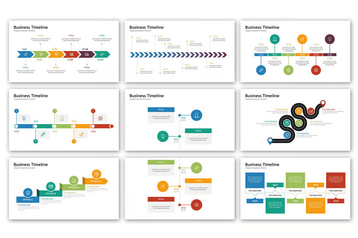 Timeline Infographic - Presentation Template