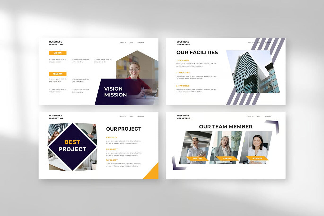 Business Marketing - Corporate Google Slide