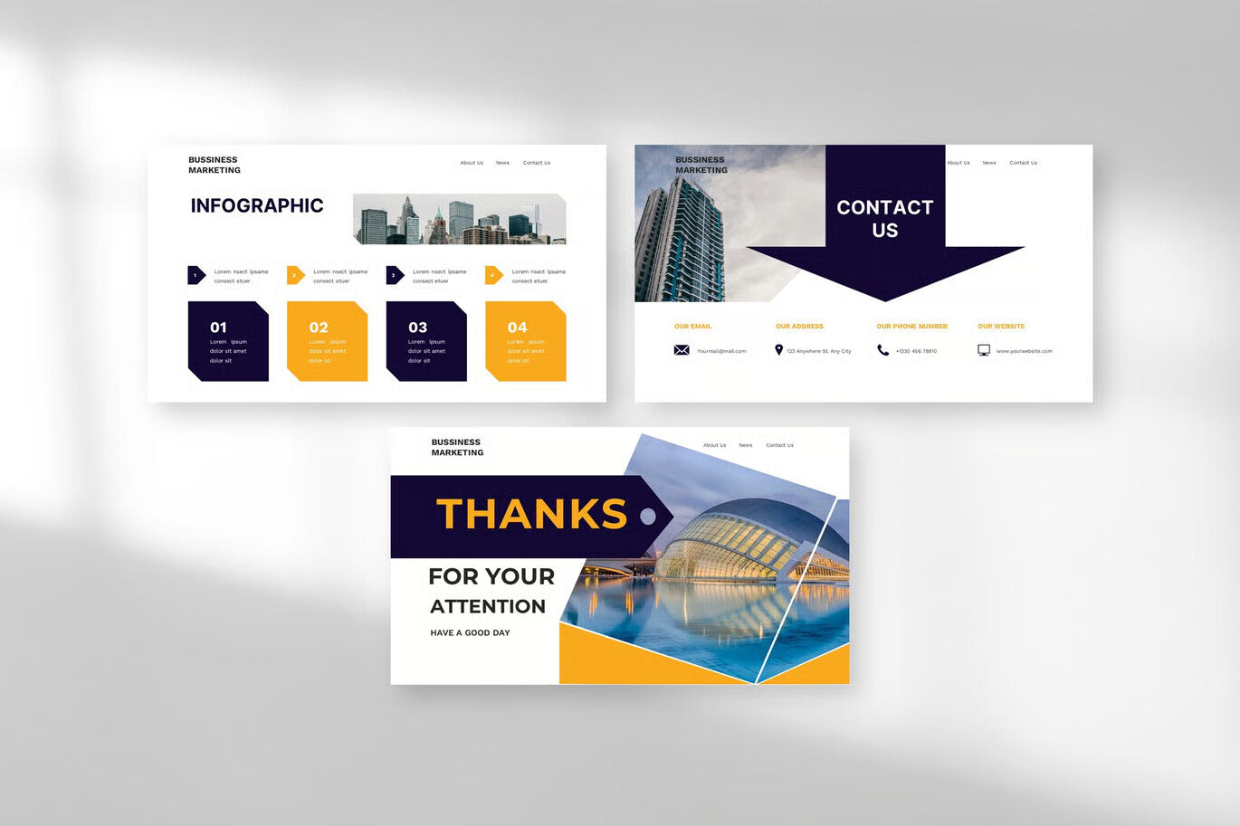 Business Marketing - Corporate Google Slide