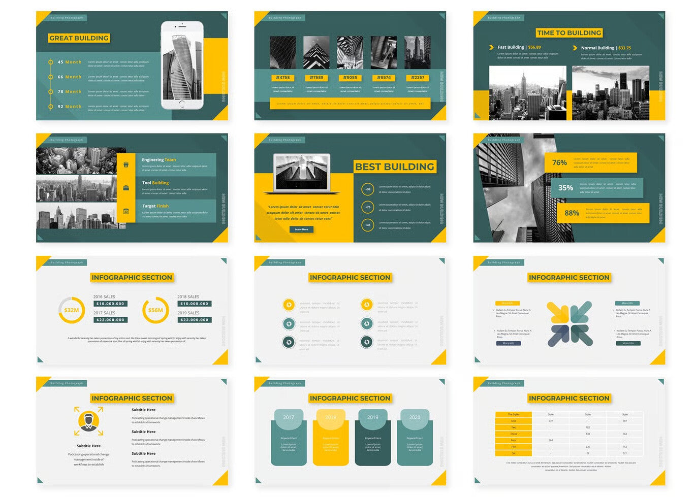 Construction - Presentation Template