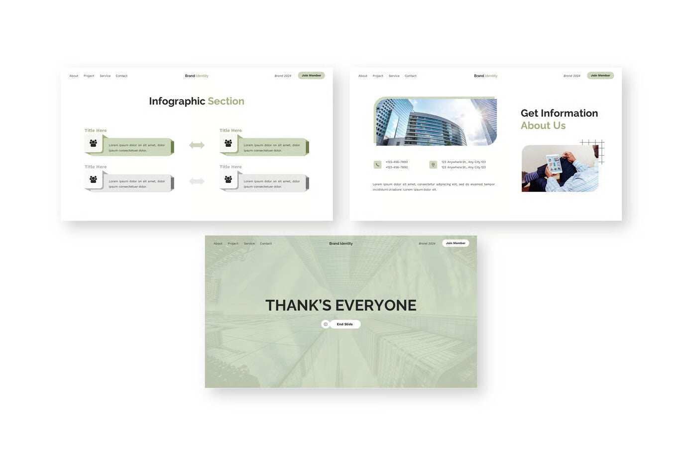 Brand Identity - Business Google Slide Templates