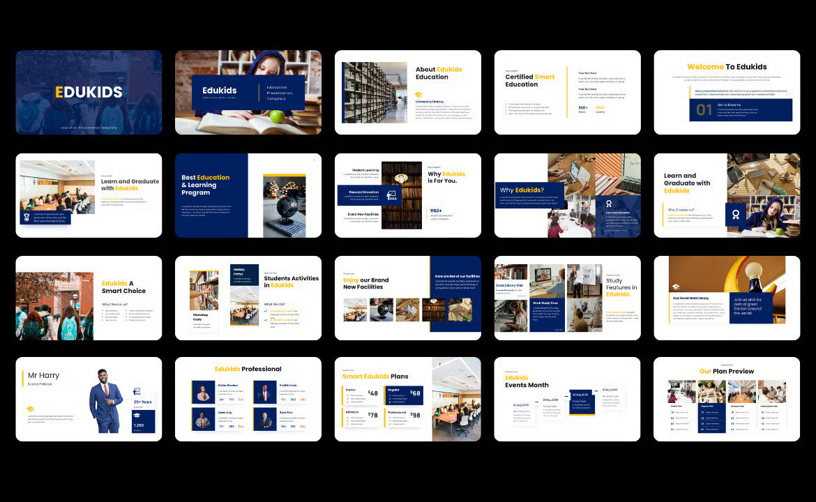 Education School Presentation Template