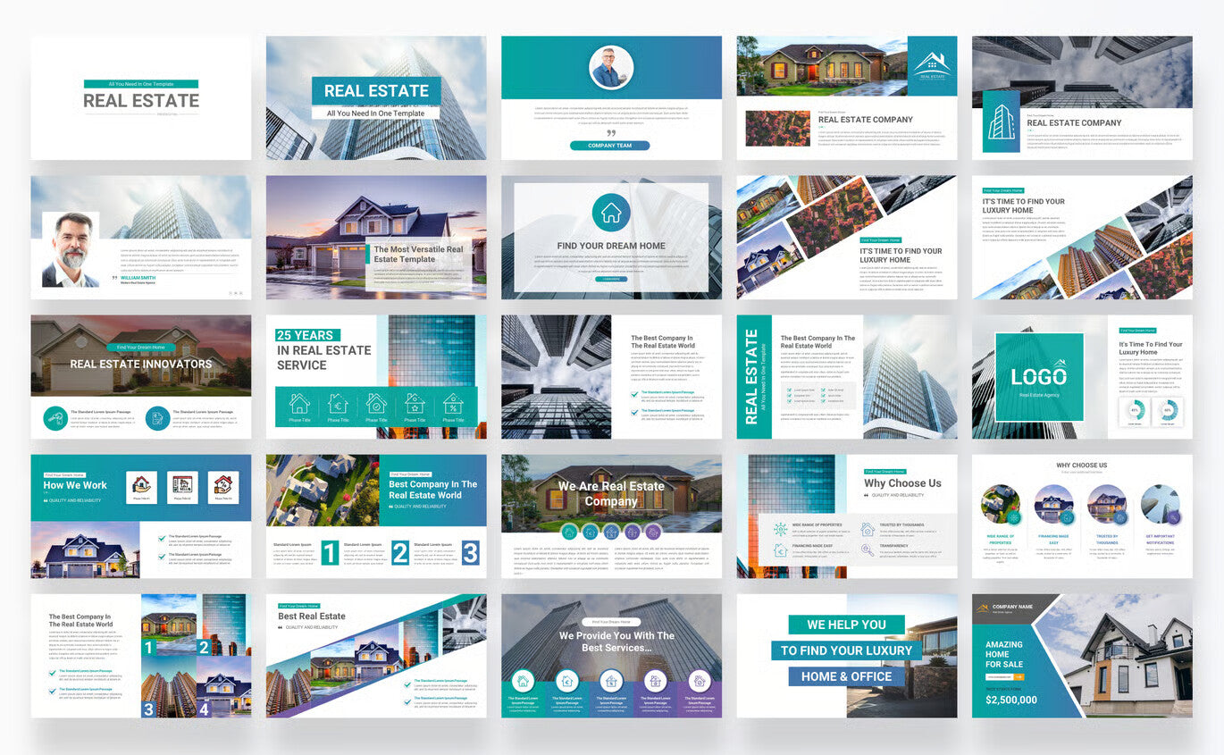 Real Estate Google Slides Presentation Template