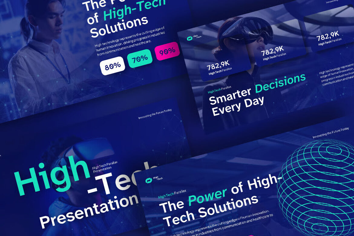 Parallax Effect Animated High-Tech Powerpoint