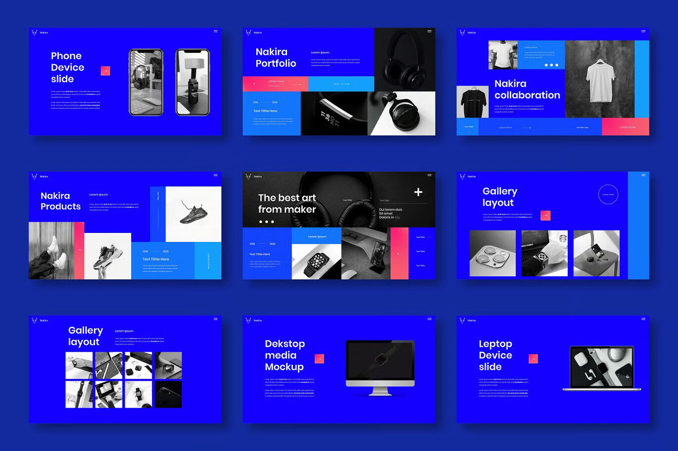 Nakira - Business Google Slide Template