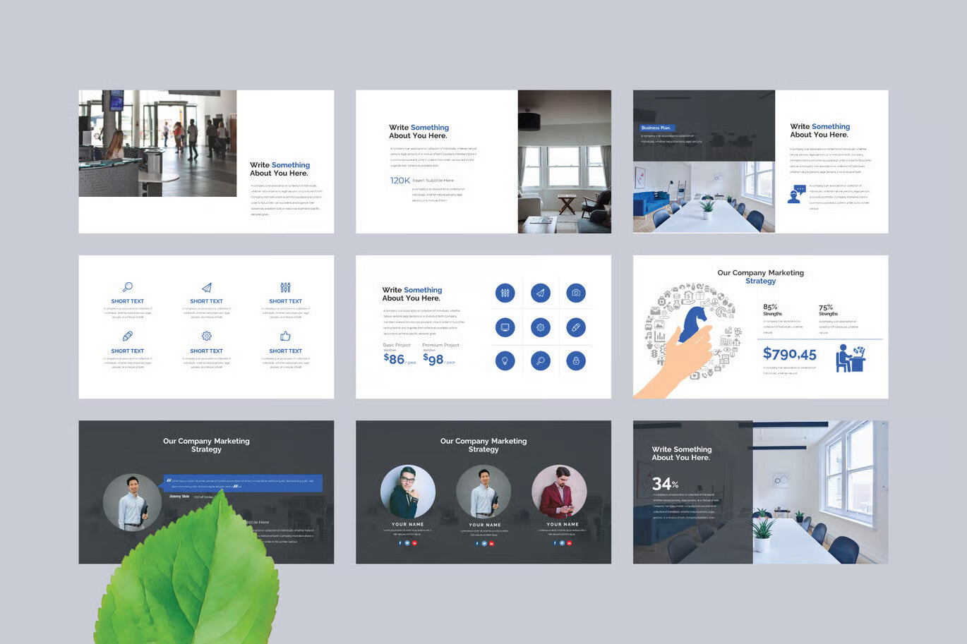 Maxim - Google Slide Template