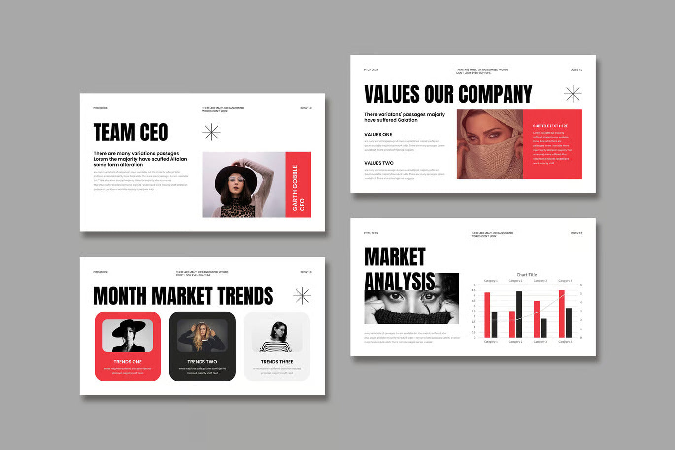 Brand Portfolio Presentation PowerPoint Template