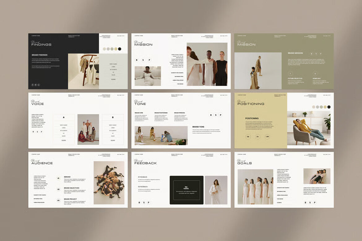 Brand Strategy Google Slide Template