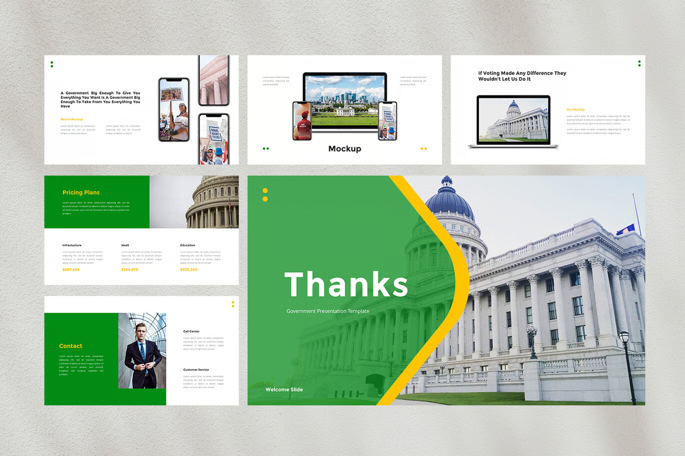 Government PowerPoint Template